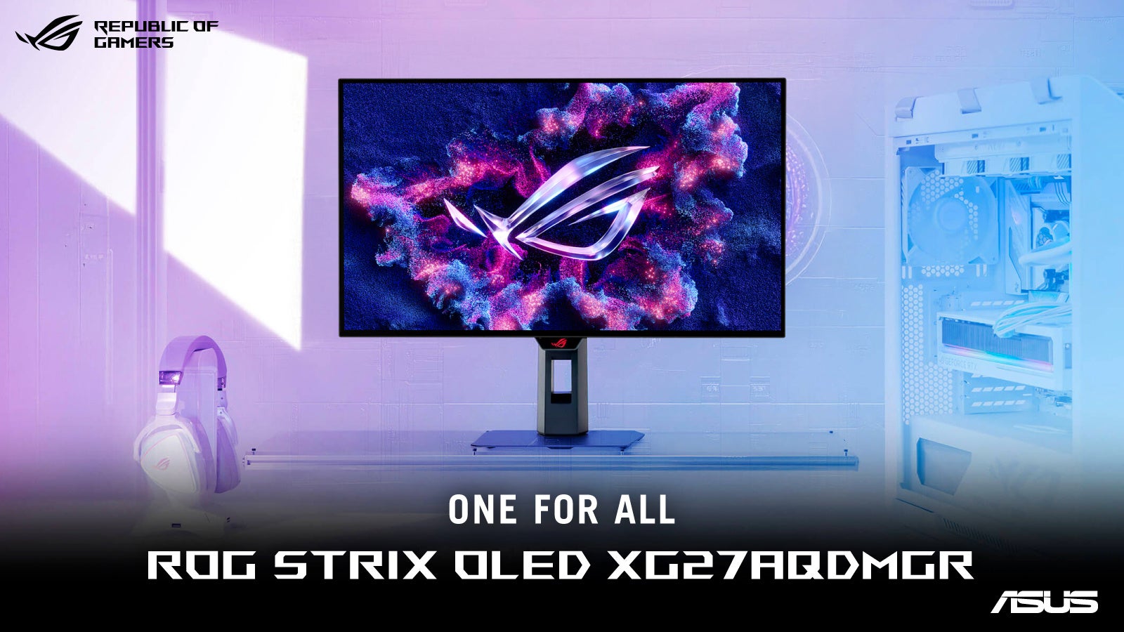 ROG Strix OLED XG27AQDMG Gen2のメーカー提供商品画像