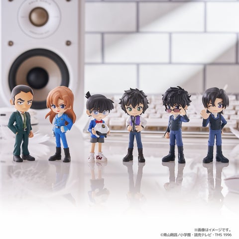 PalVerse 名探偵コナンvol.3の6体のフィギュア
